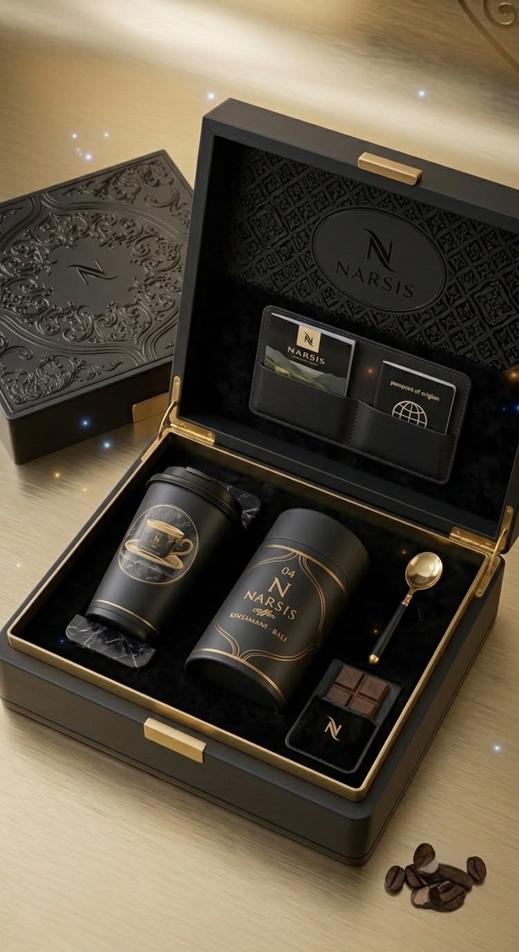 Narsis Coffee gift box — Reserve Black